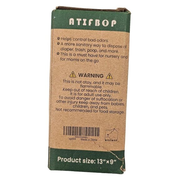 ATIFBOP Biodegradable Pet Poop Bags 24 Rolls Count - Picture 3 of 6
